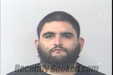 Mugshot of Richard Paul Alvarez booked in St Lucie County, Florida on April 25, 2026