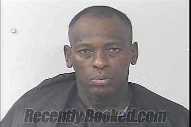 Mugshot of George Clay Reeves booked in St Lucie County, Florida on July 21, 2026