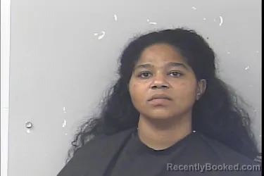 Mugshot of Tatianna Rene Reid booked in St Lucie County, Florida on May 19, 2026