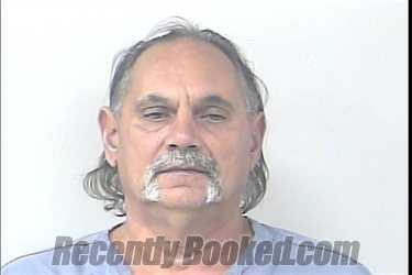 Booking photo from St Lucie County, Florida
