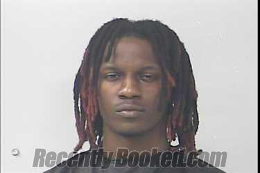 Mugshot of Jahdale Dene Elleston booked in St Lucie County, Florida on May 8, 2026