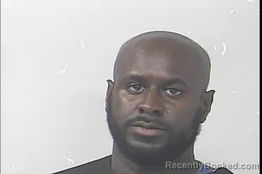 Mugshot of Raheim Rashard Arnold booked in St Lucie County, Florida on March 26, 2026