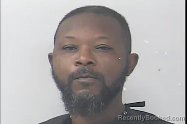 Mugshot of Jonius Montreil Watkins booked in St Lucie County, Florida on May 9, 2026