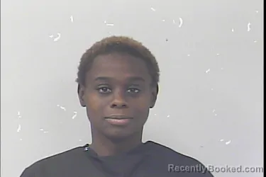 Mugshot of Raquoia Akrishna Battle booked in St Lucie County, Florida on July 13, 2026
