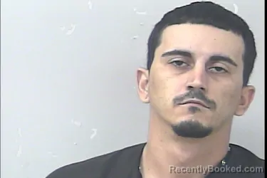 Mugshot of Dylan Peter Elias Gore booked in St Lucie County, Florida on March 5, 2026