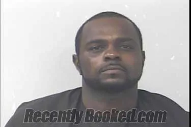 Booking photo from St Lucie County, Florida