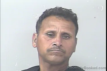 Mugshot of Jose Antonio Sanchez Vega booked in St Lucie County, Florida on March 26, 2026