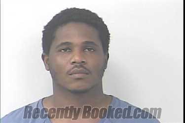 Mugshot of Jarvious Jemaine Nonnombre booked in St Lucie County, Florida on May 22, 2026