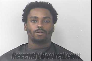 Mugshot of Daeshawn Malacai Reeves booked in St Lucie County, Florida on August 28, 2026