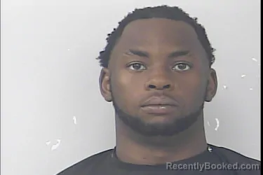 Mugshot of Artevin Avonte Joseph booked in St Lucie County, Florida on March 31, 2026