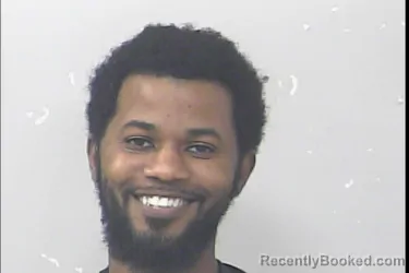 Mugshot of Destin Javone Thomas booked in St Lucie County, Florida on March 19, 2026