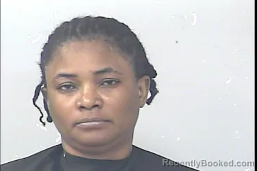 Mugshot of Chimene Geneus booked in St Lucie County, Florida on March 30, 2026