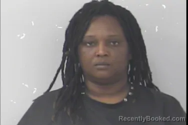 Mugshot of Bridget Michelle Gonder booked in St Lucie County, Florida on August 28, 2026