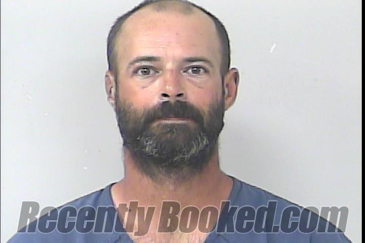 Mugshot of Trever Joseph Selph booked in St Lucie County, Florida on March 12, 2026