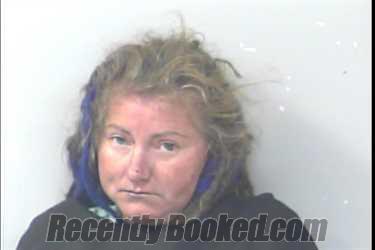 Mugshot of Nicole Elain Susan Hall booked in St Lucie County, Florida on March 28, 2026