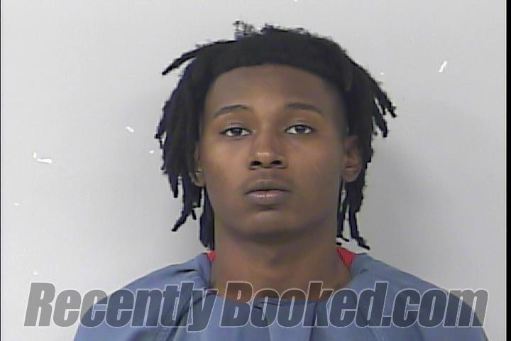 Booking photo from St Lucie County, Florida