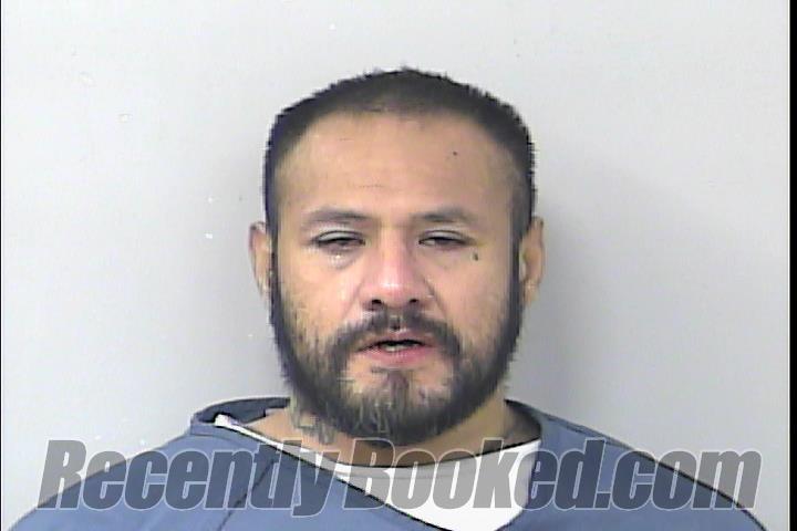 Booking photo from St Lucie County, Florida