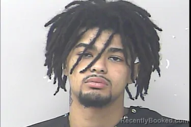 Mugshot of Malachi Deondre Venerin booked in St Lucie County, Florida on March 24, 2026