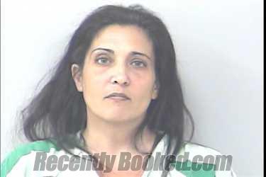Booking photo from St Lucie County, Florida