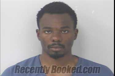 Booking photo from St Lucie County, Florida