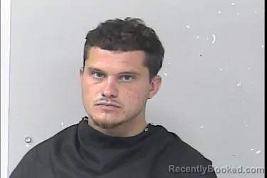 Mugshot of Nicolas Ruben Caetano booked in St Lucie County, Florida on September 10, 2026