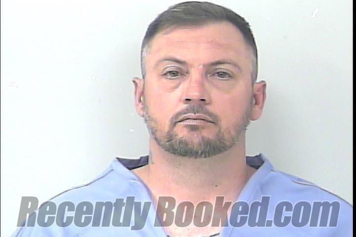 Booking photo from St Lucie County, Florida