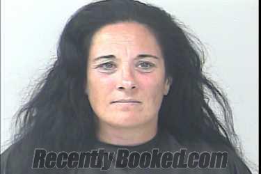 Mugshot of Tammy Marie Shaw booked in St Lucie County, Florida on October 25, 2026