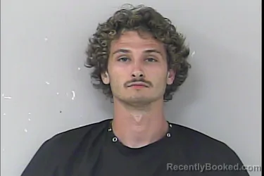 Mugshot of Nicholas Logan Napier booked in St Lucie County, Florida on October 13, 2026
