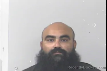 Mugshot of Andres Felipe Yepes booked in St Lucie County, Florida on August 21, 2026