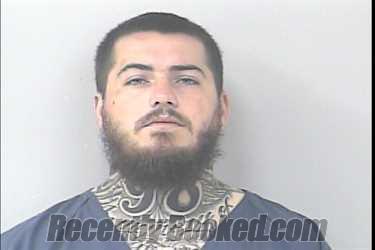 Booking photo from St Lucie County, Florida
