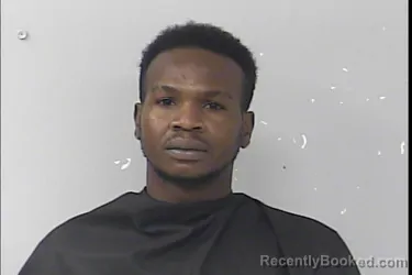 Mugshot of Dwayne Amos Thomas booked in St Lucie County, Florida on September 9, 2026