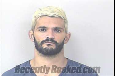 Booking photo from St Lucie County, Florida