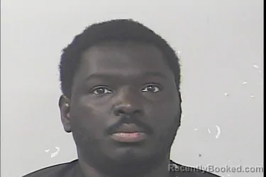 Mugshot of Jonepiter Lombrage booked in St Lucie County, Florida on April 2, 2026