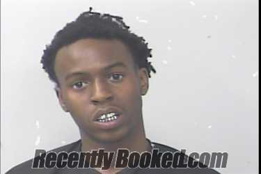 Mugshot of Trey Michael Romans booked in St Lucie County, Florida on April 2, 2026