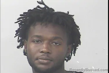 Mugshot of De'vaughn E-i-g Nehemiah Johnson booked in St Lucie County, Florida on March 5, 2026
