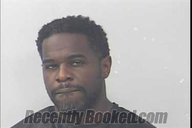 Booking photo from St Lucie County, Florida