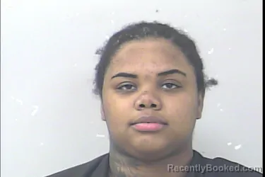 Mugshot of Tyana Noel Nino booked in St Lucie County, Florida on March 19, 2026