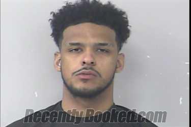 Booking photo from St Lucie County, Florida