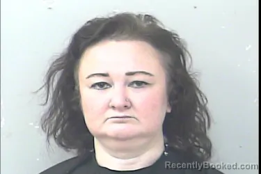 Mugshot of Andrea Marie Farwell booked in St Lucie County, Florida on July 14, 2026