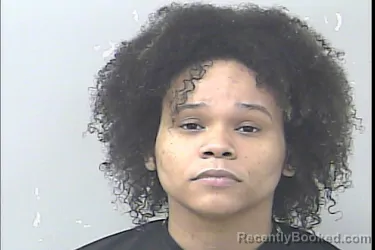 Mugshot of Jadyn Dominique Gary booked in St Lucie County, Florida on March 19, 2026