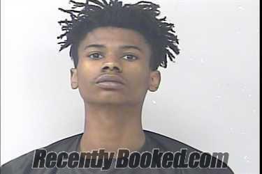 Booking photo from St Lucie County, Florida
