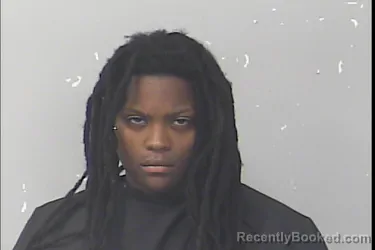 Mugshot of Amiya Michelle Thomas booked in St Lucie County, Florida on April 17, 2026