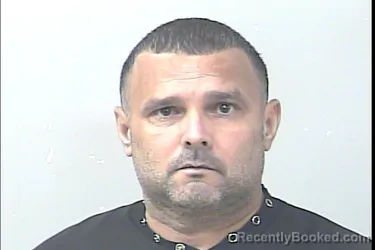 Mugshot of Jose Angel Ginebra Vega booked in St Lucie County, Florida on March 24, 2026