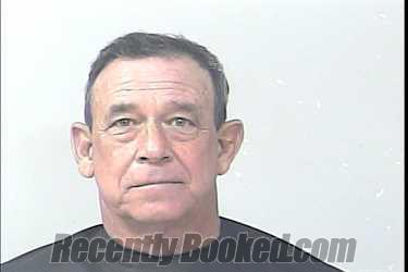 Booking photo from St Lucie County, Florida
