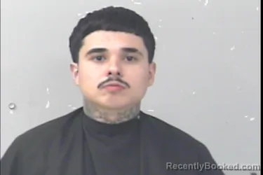 Mugshot of David Alejandro Leon Alvarez booked in St Lucie County, Florida on August 25, 2026