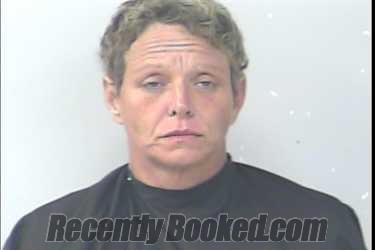 Mugshot of Michelle Leigh Treece booked in St Lucie County, Florida on July 17, 2026