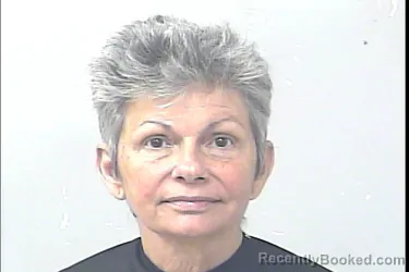 Mugshot of Jeanne Elizabeth Mullin booked in St Lucie County, Florida on March 31, 2026