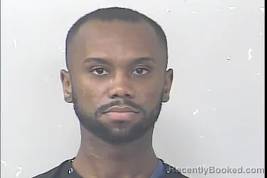 Mugshot of Justin Alexander Hines booked in St Lucie County, Florida on March 26, 2026