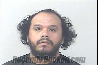 Mugshot of Wilfredo Alberto Lezama Garcia booked in St Lucie County, Florida on April 6, 2026