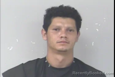 Mugshot of Heyson Jossue Zuniga Nunez booked in St Lucie County, Florida on August 29, 2026